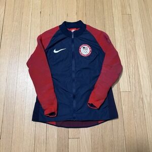 Nike Olympic Team USA 2016 Jacket Size XS Dynamic Reveal Tech Knit 809541 451